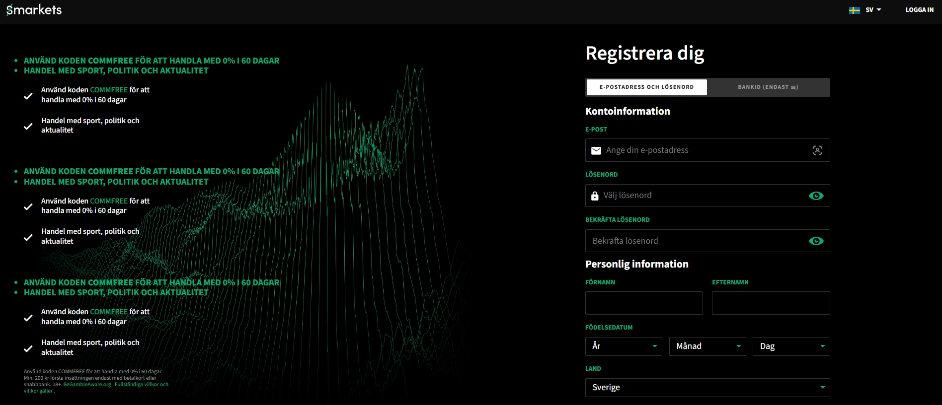smarkets login